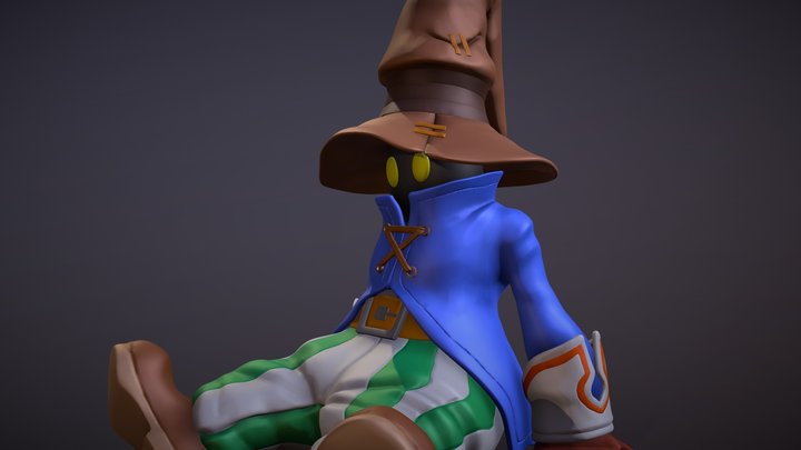 Vivi from Final fantasy 3D Model