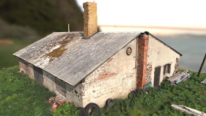 Forgotten Countryside House 3D Model