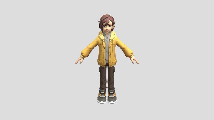 LingQuest_Female 3D Model