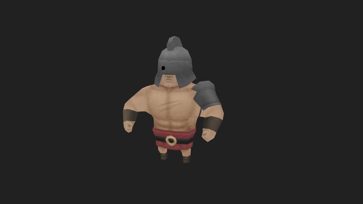 Gladiator 3D Model