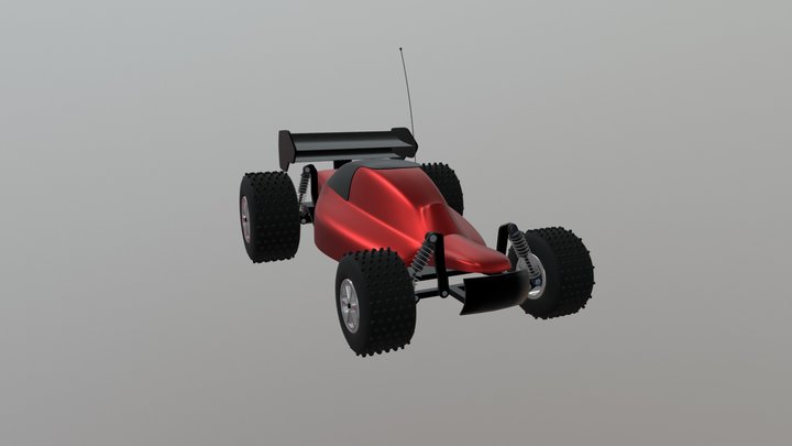 RC Car 3D Model