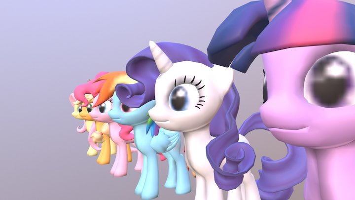 Pony dance 3D Model