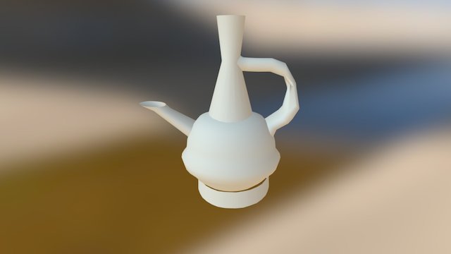Ethiopian Pot (needs bit of interior work) 3D Model