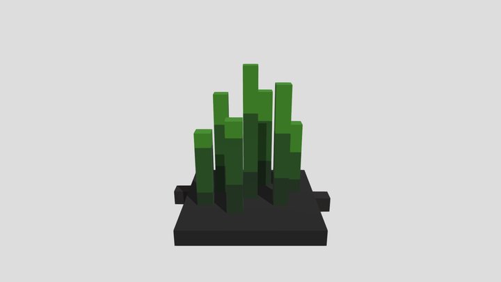 Bulrush - Voxel 32x32 – Modello 3D gratuito STL