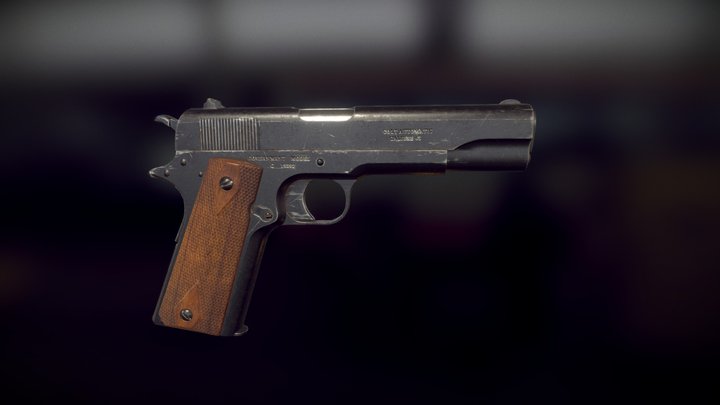 Colt 1911 3D Model