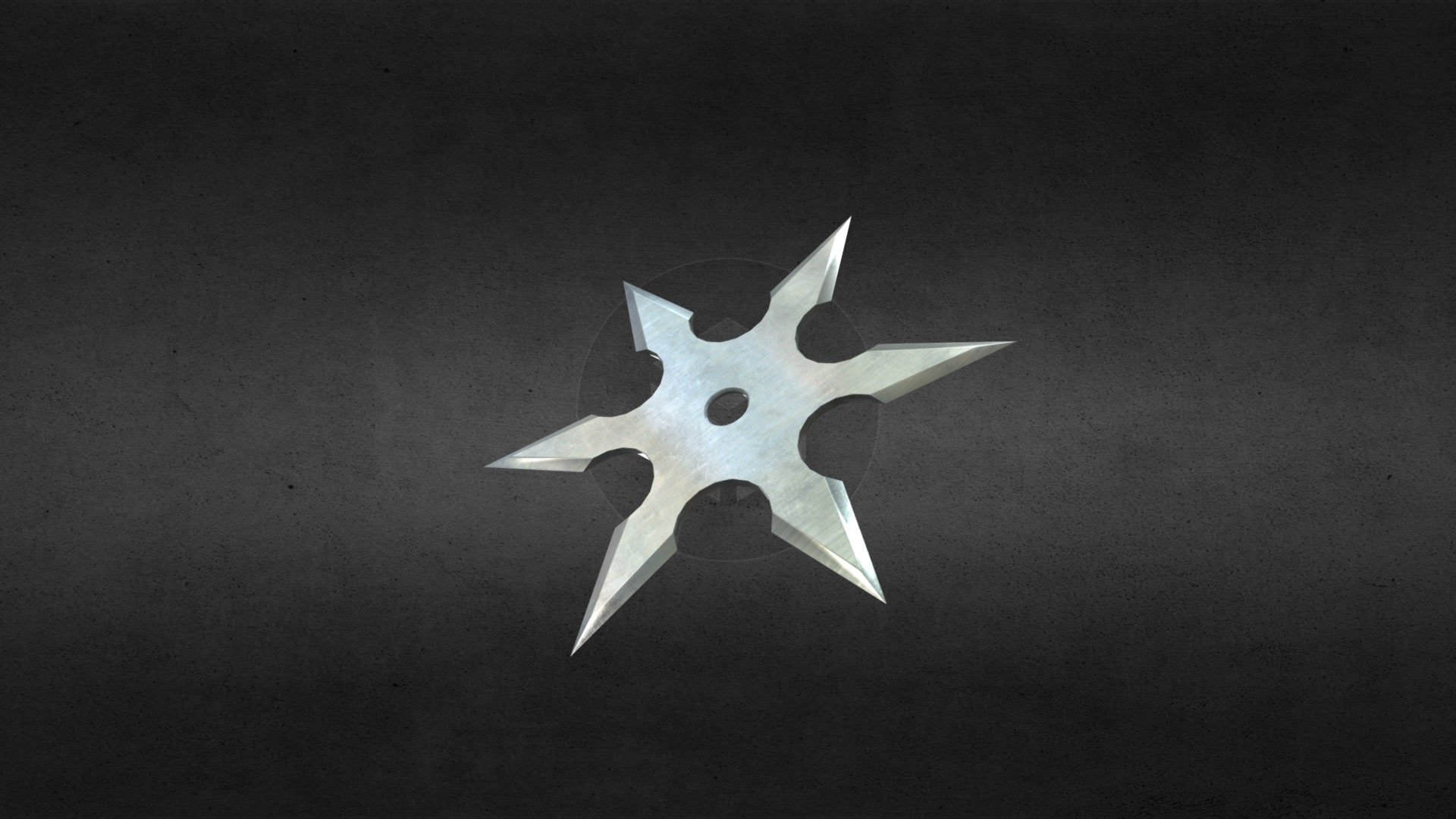 <b>Shuriken</b> 3D Model.