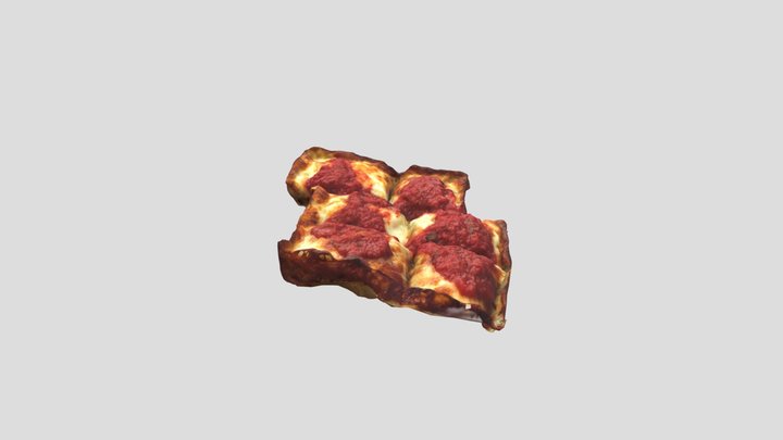 Professor Zaaa's Deep Dish - Windsor Ontario 3D Model