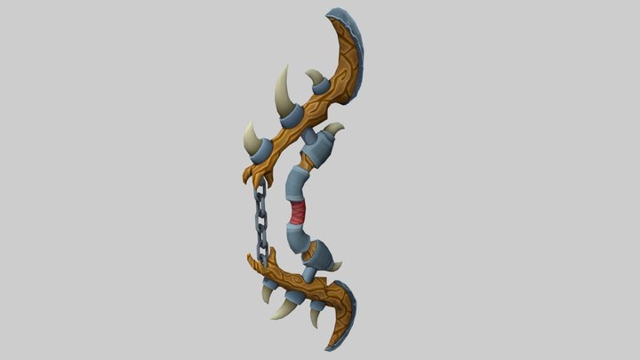 WoW - Orc Bow 3D Model