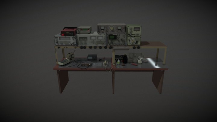 radiostation 3D Model