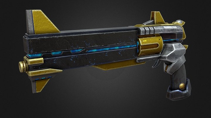 Askets HandCannon - Manticore 3D Model