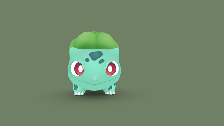 Bulbasaur Final 3D Model