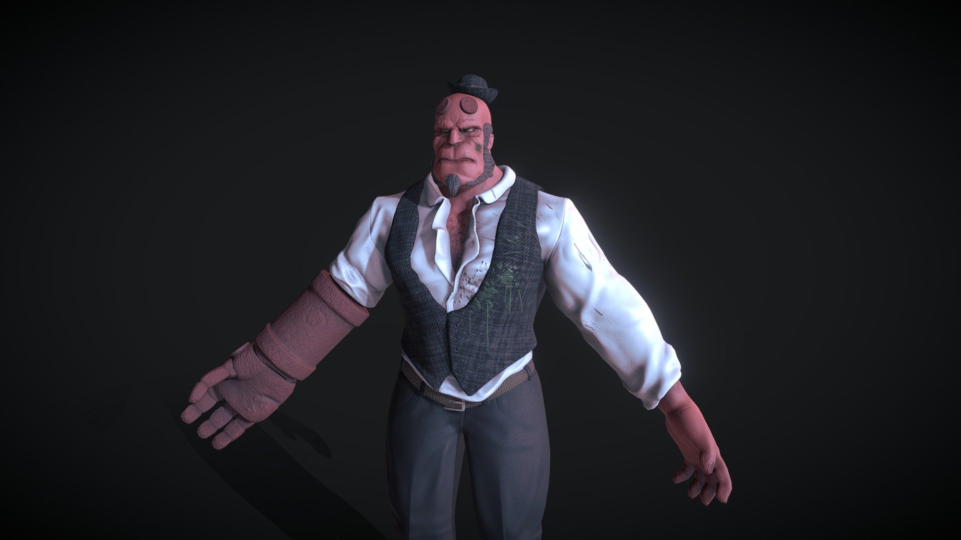 Gentleman Hellboy
