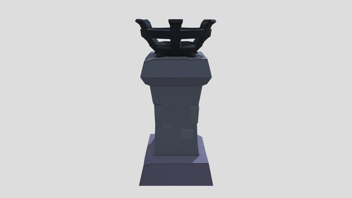 brazier stylized 3D Model