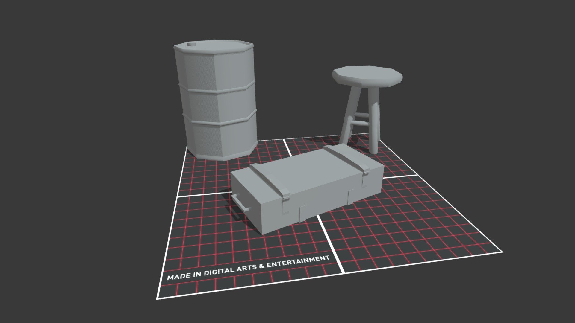 [DAE] Forest Loner - 3 Simple Props - 3D model by LucaNaselli [5624db5 ...
