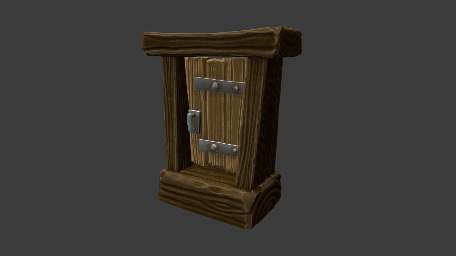 Stylized Old Door