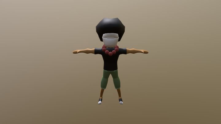 Kwoolfork P04 Character Modeling Kage 3D Model