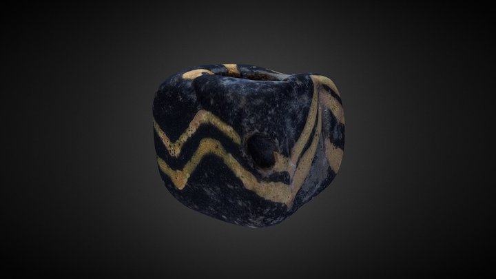 Scythian glass bead_KH5 3D Model