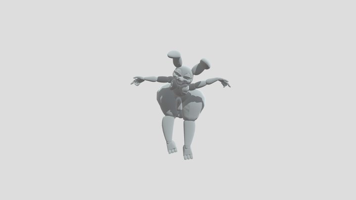 Toy Bonnie 3D Model