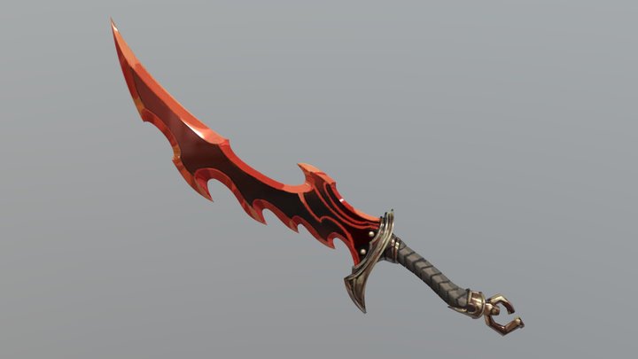 Knight Killer Dagger Solo leveling 3D Model
