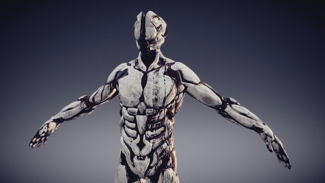 Sci Fi Character 3D Model