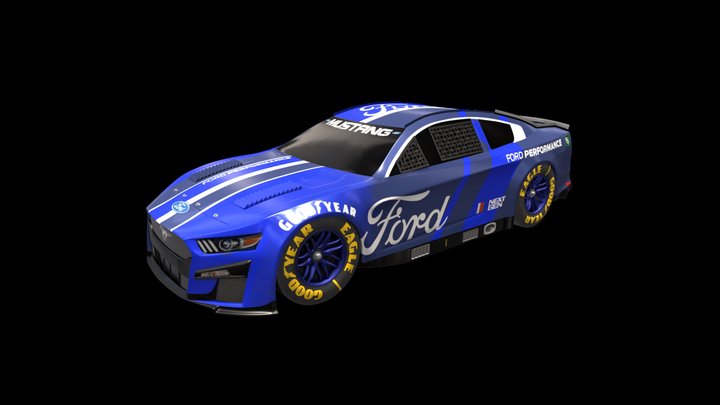 Ford Toy Car 3D Model
