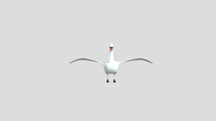 Swan 3D Model