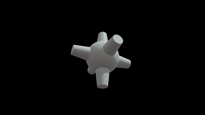 spike 9 scaled 3D Model