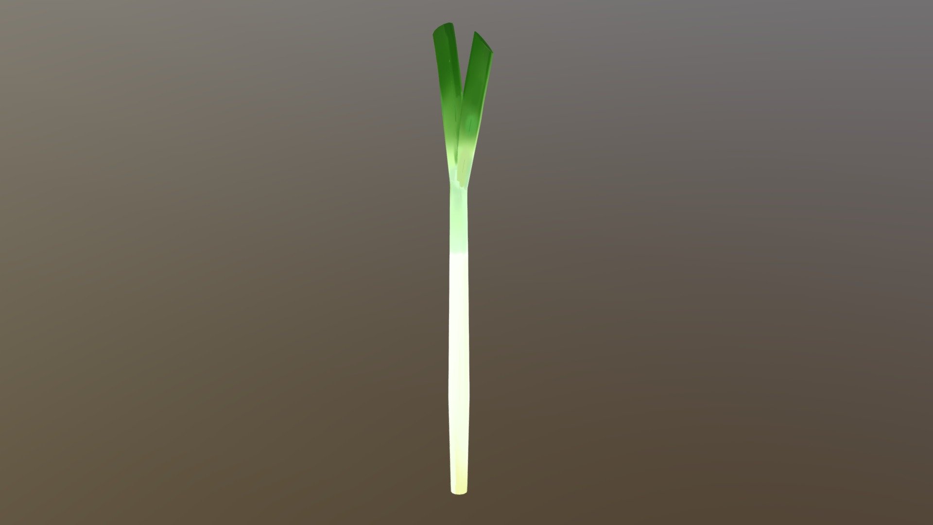 Green onion — Sketchfab embed 3D viewer