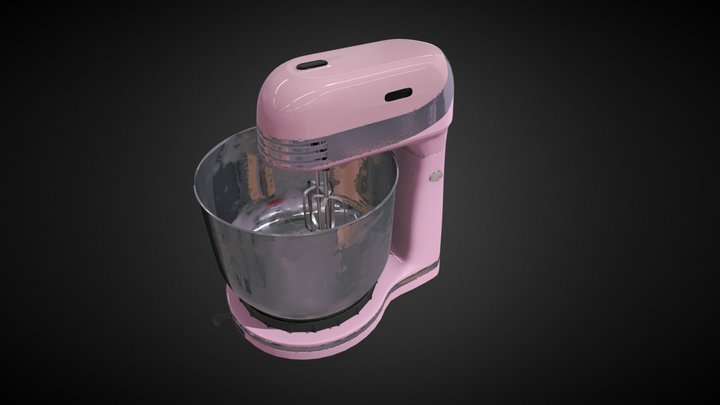 Mixer Machine 3D Model