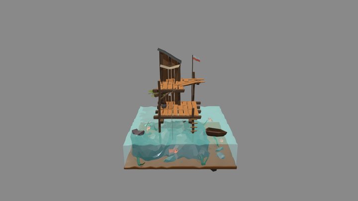 KeltonDocks 3D Model