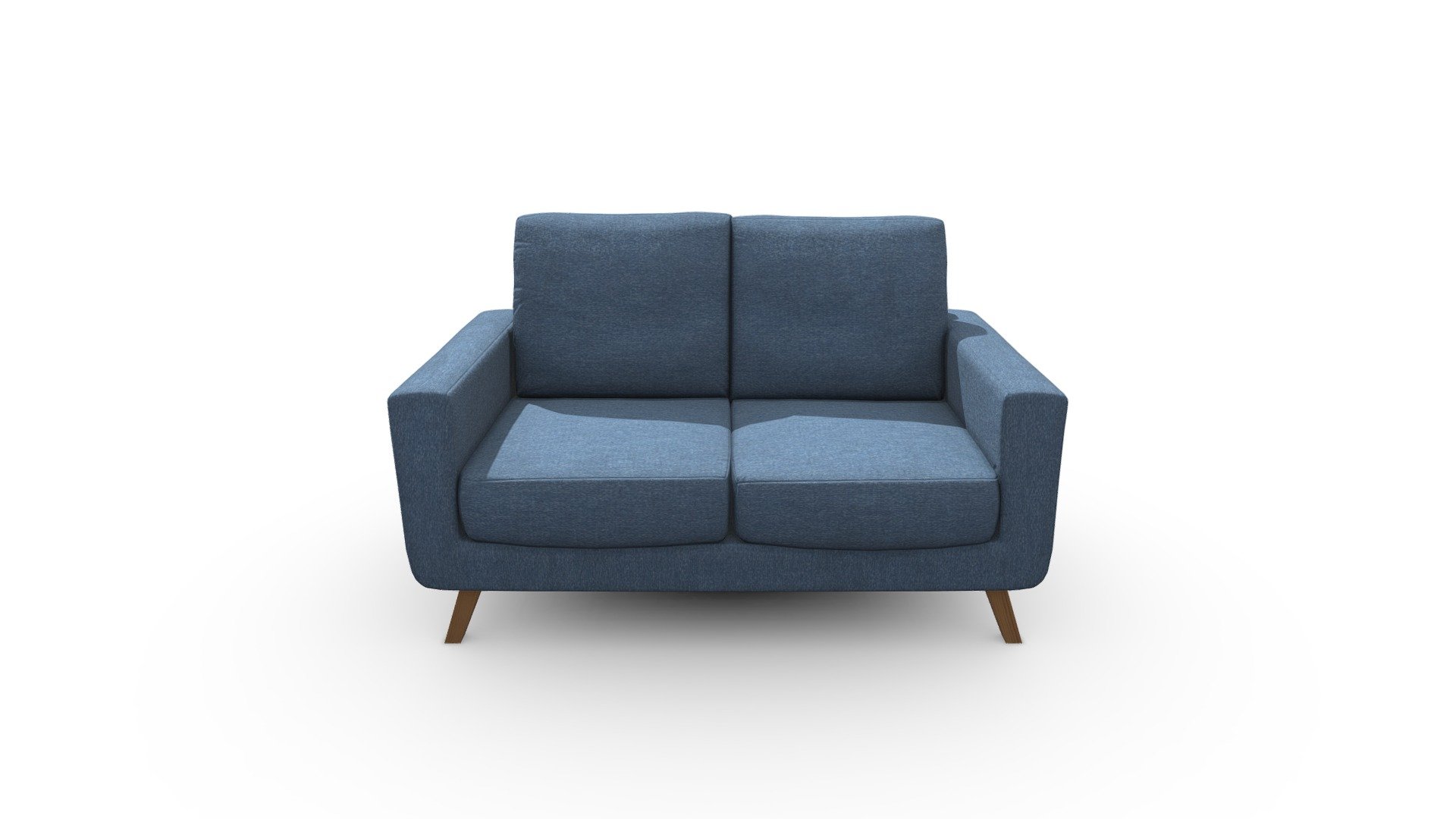 M769 SOFA 2 PUESTOS LISBOA T. DENVER AZUL INDIGO — Sketchfab embed 3D viewer