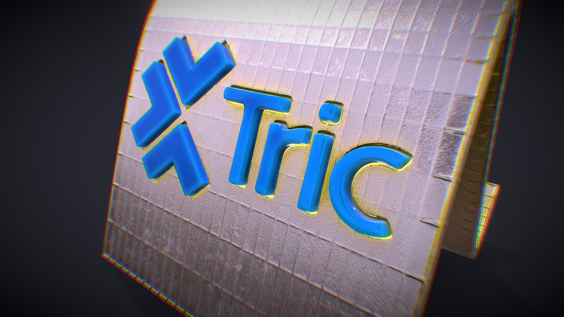 Curved mobile stand - TRIC