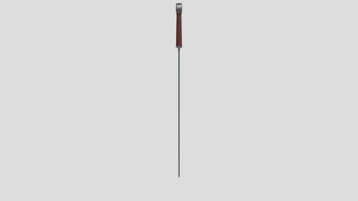 Templar Sword 3D Model