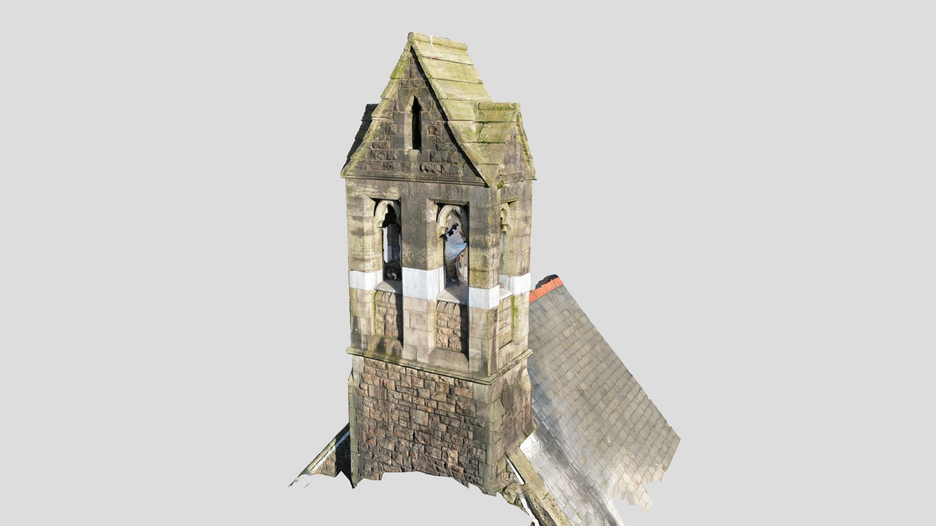 St John's Gowerton Bellcote 3D model by DigitalReality3D [562bf8e