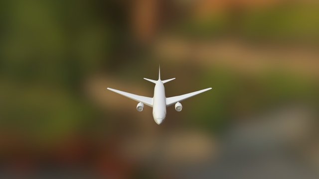 Boeing 777-200 3D Model