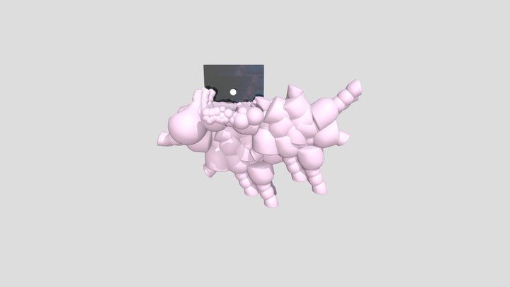 DreamWorks Animation SKG logo 2010 Remake Improv 3D Model
