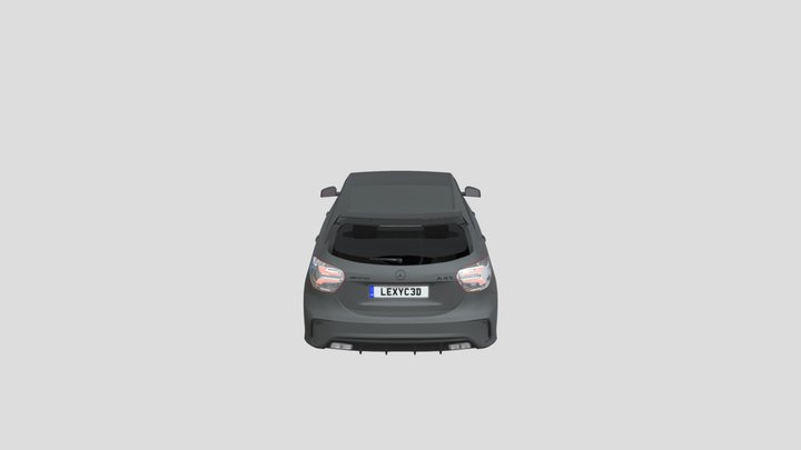 Mercedes- Benz  AMG 2018 3D Model