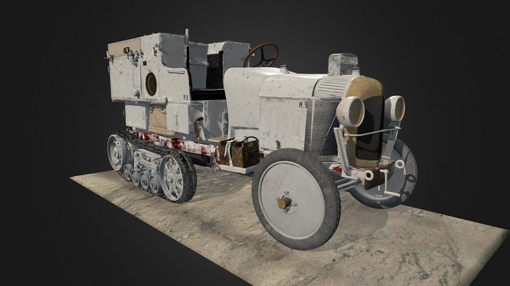 Autochenille Citroën – Modello 3D gratuito STL