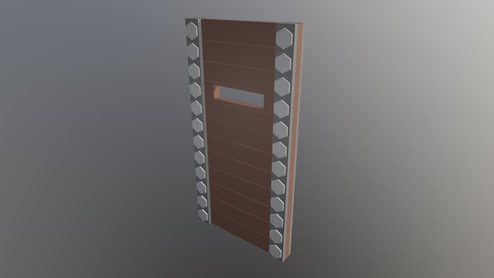 Tactical medidididival Shield 3D Model