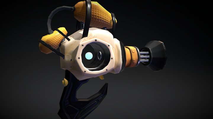 Improved plasma gun 3D Model