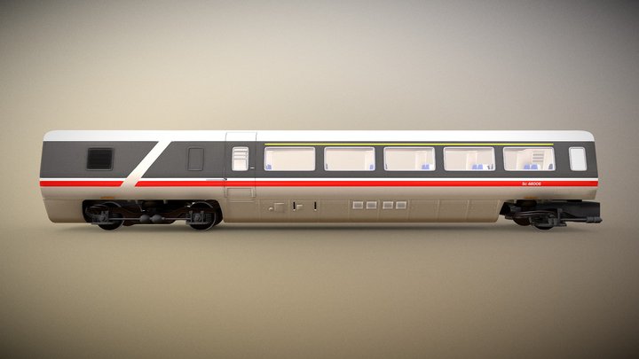 Train - British Rail APT Brake Car
