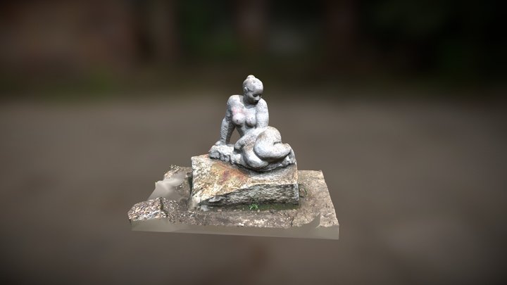 "Sculpture park" in Izhevsk 2022-06-21 3D Model