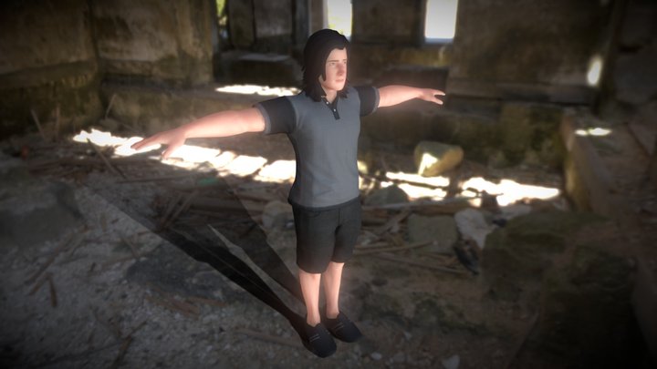 Javier Da Rosa (T-pose) – Gratis 3D-model STL