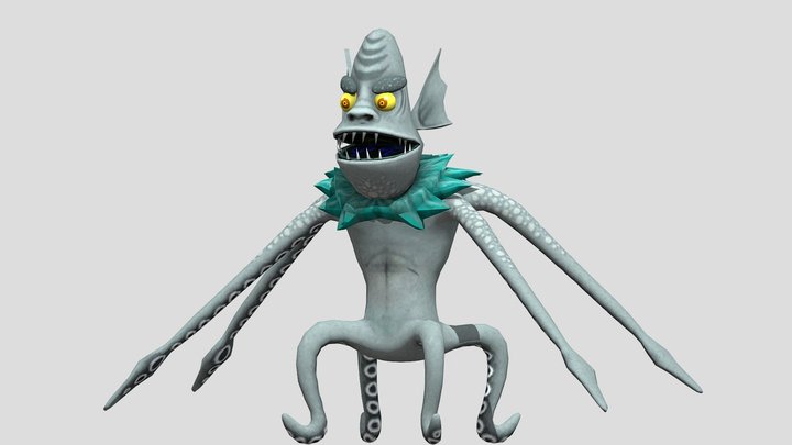 Abominable Snow Mollusk – Free 3D Model STL