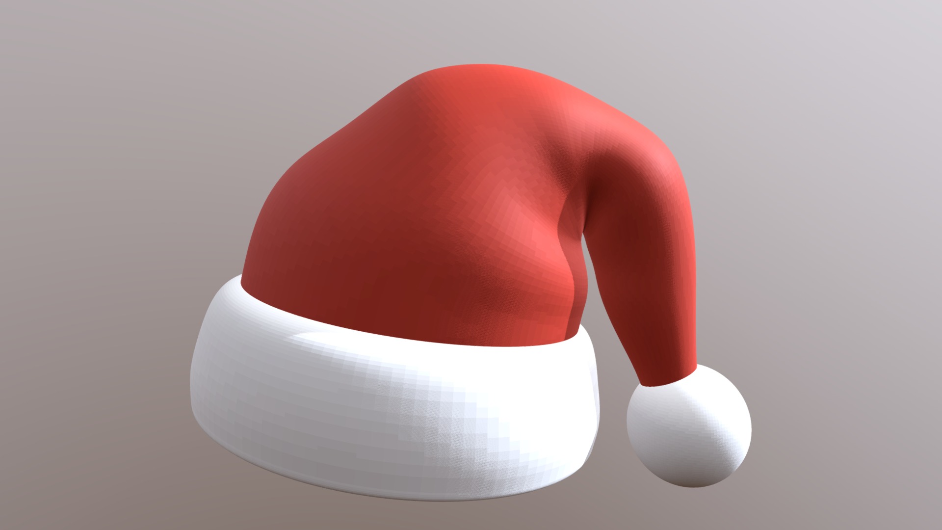 Santa Hat - 3D model by CWcomptech (@tking) [5635215] - Sketchfab