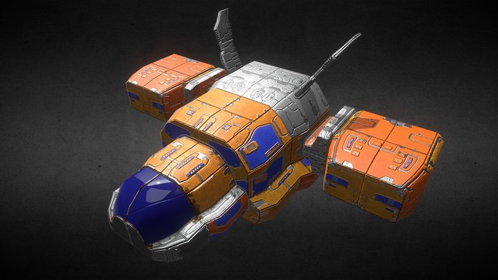 Scout Ship 3D Model