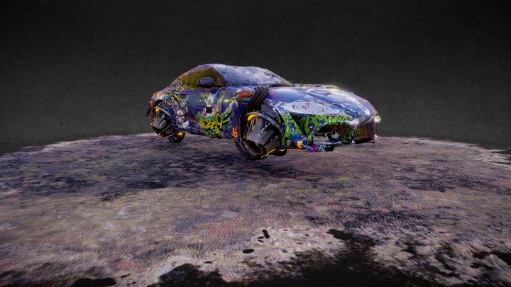 CYBER SUPRA 2078 3D Model