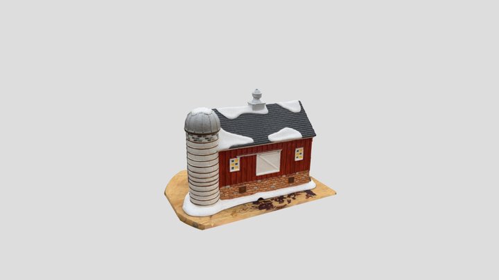 Christmas Barn - Reality Scan 3D Model