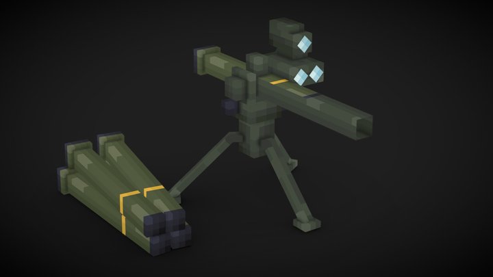 BGM-71 TOW 3D Model