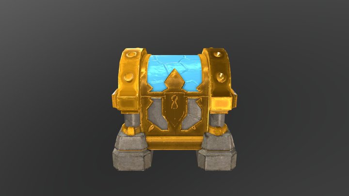 Paladin Chest 3D Model